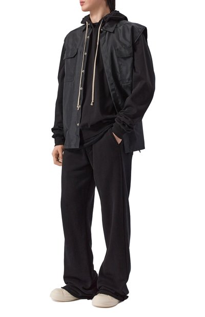 Хлопковые брюки RICK OWENS, арт. RU01F2378/JNT, фото 2