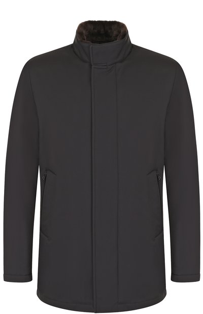 Куртка на молнии с внутренней меховой подкладкой LORO PIANA, арт. FAF8290, фото 1