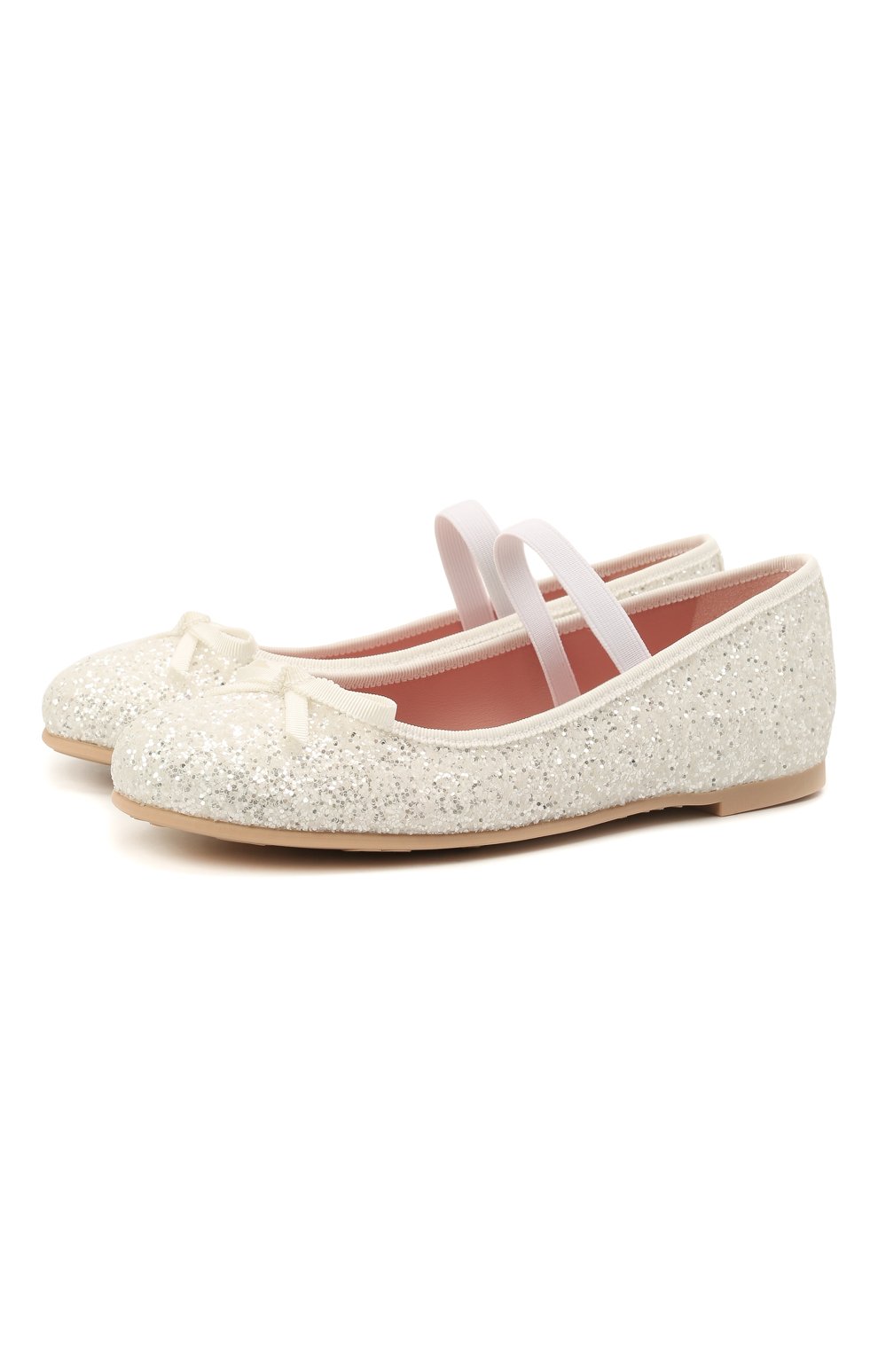 Балетки PRETTY BALLERINAS белого цвета по цене 12400 руб., арт. 40.569/KYLIE, фото 1 Балетки PRETTY BALLERINAS, арт. 40.569/KYLIE, фото 1