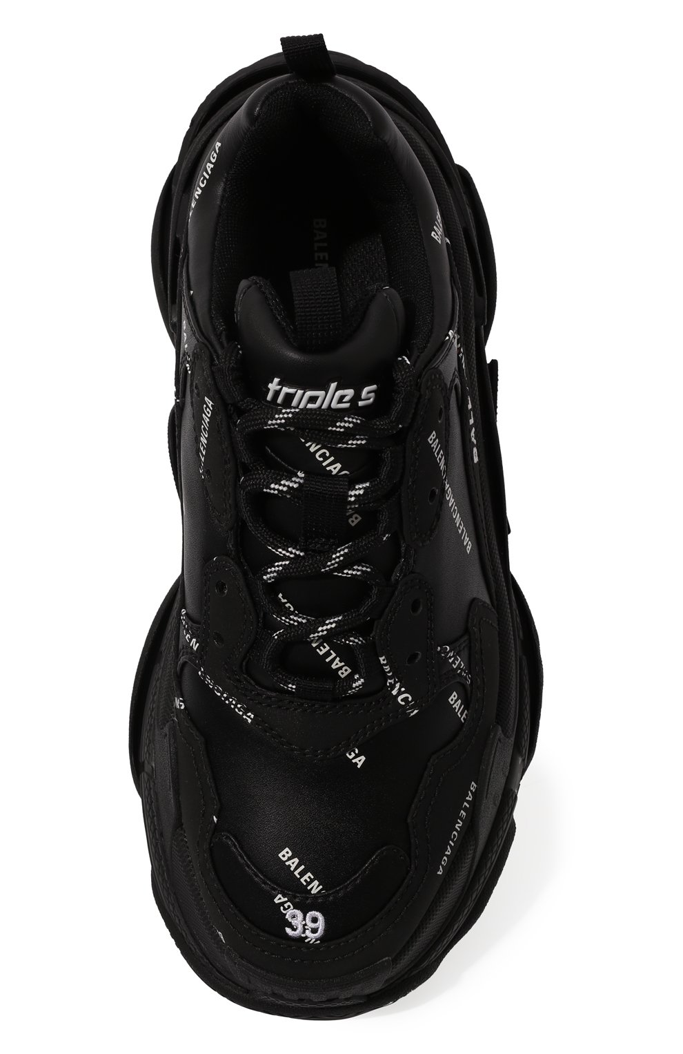 Кожаные кроссовки triple s BALENCIAGA, арт. 524039/W2FA1, фото 6