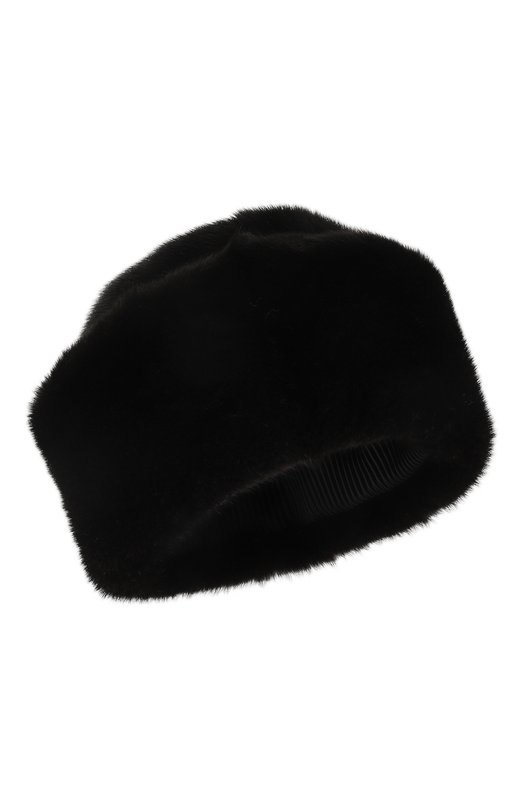 Шапка Джулия из меха норки FurLand 0034602110170600000 Чёрный 0034602110170600000