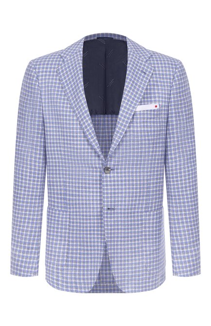 Мужской пиджак из кашемира и шерсти KITON, арт. UG81K0610E52