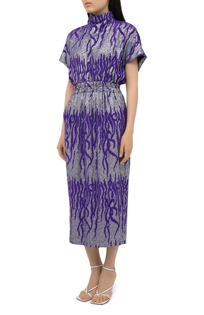 Шелковое платье DRIES VAN NOTEN, арт. 202-18662-1426, фото 3