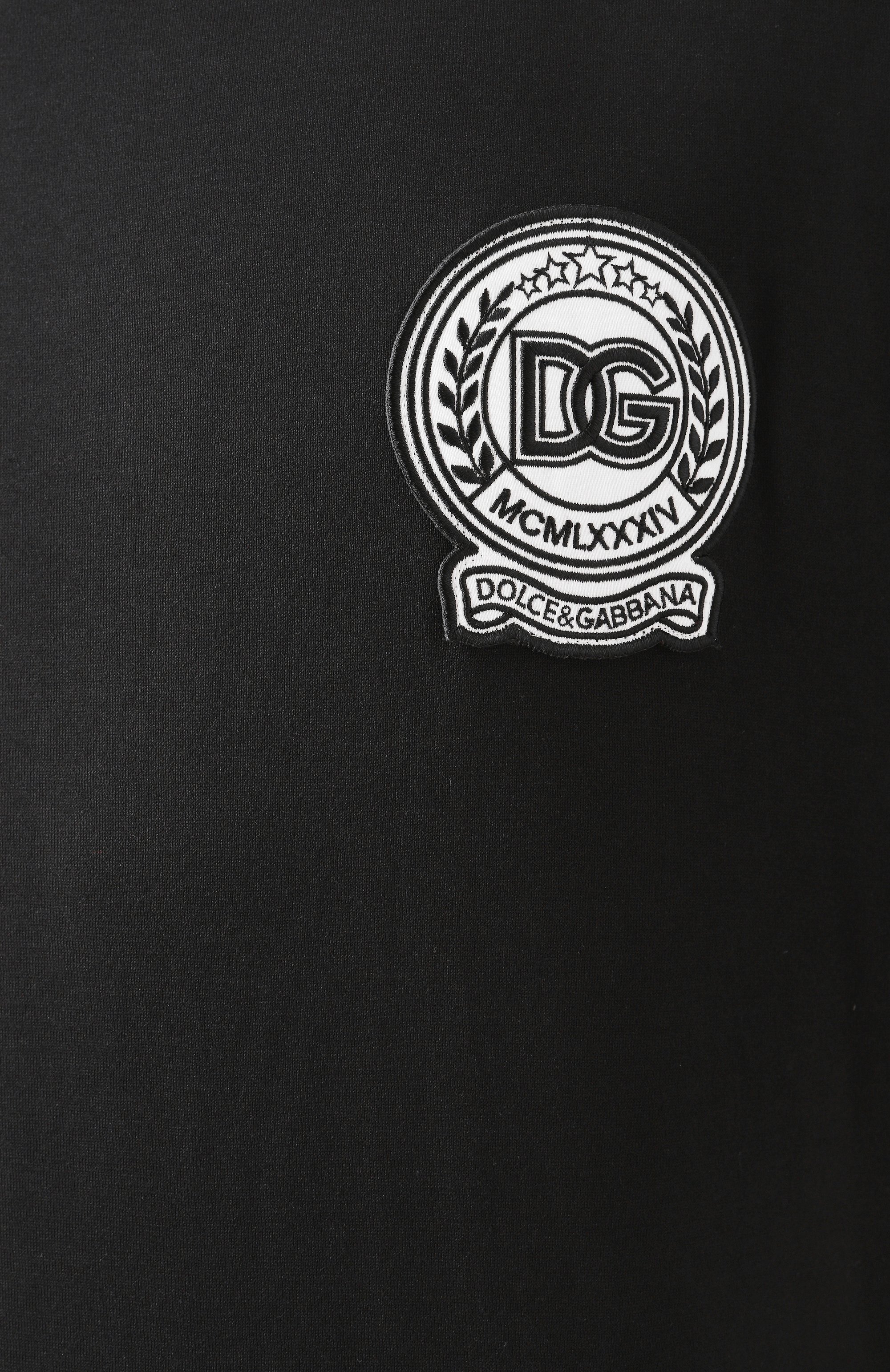 Хлопковая футболка DOLCE & GABBANA, арт. G8PN9Z/G7NYE, фото 6