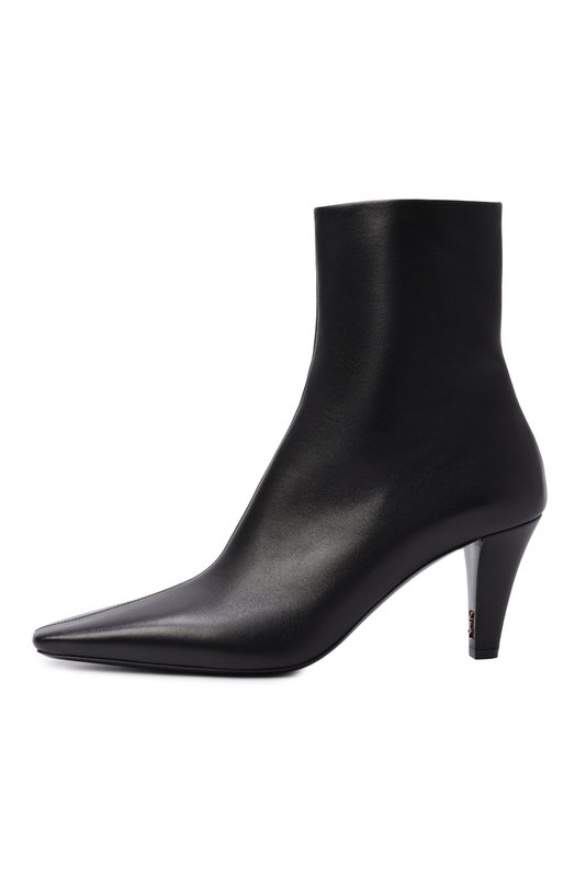 Кожаные ботильоны Jill Saint Laurent 806671/AADGZ Чёрный  806671/AADGZ Фото 4
