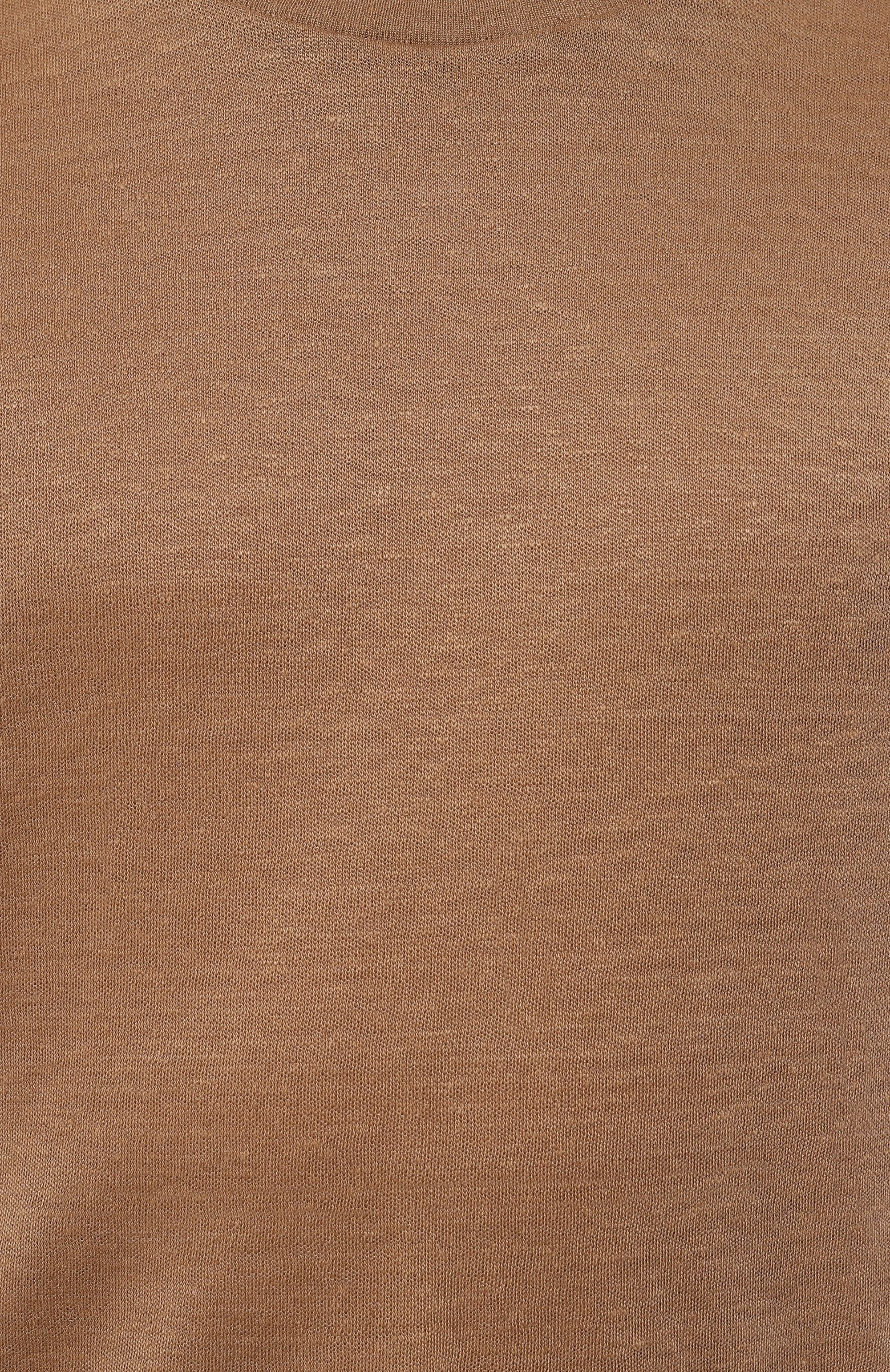 Льняная футболка ZEGNA, арт. UB349A5/B776M03, фото 5