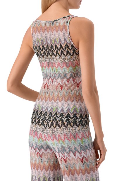 Топ из вискозы и хлопка MISSONI, арт. DS26SK04/BR014Z, фото 4