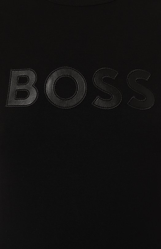 фото Хлопковая футболка boss