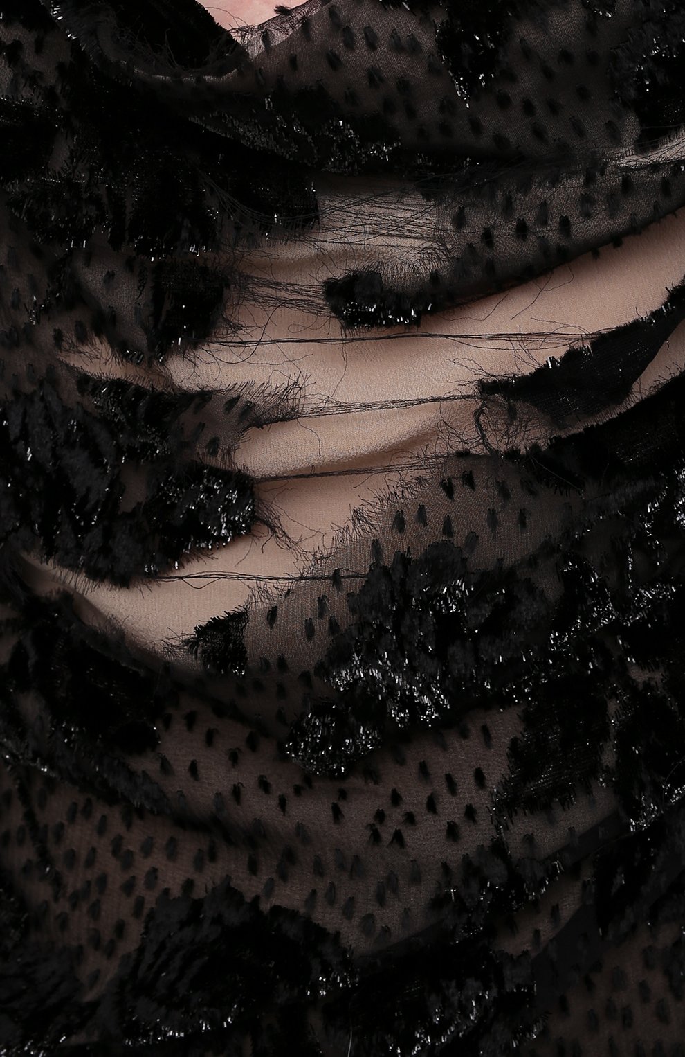 Платье из вискозы и шелка BALENCIAGA, арт. 659081/TJQ13, фото 5