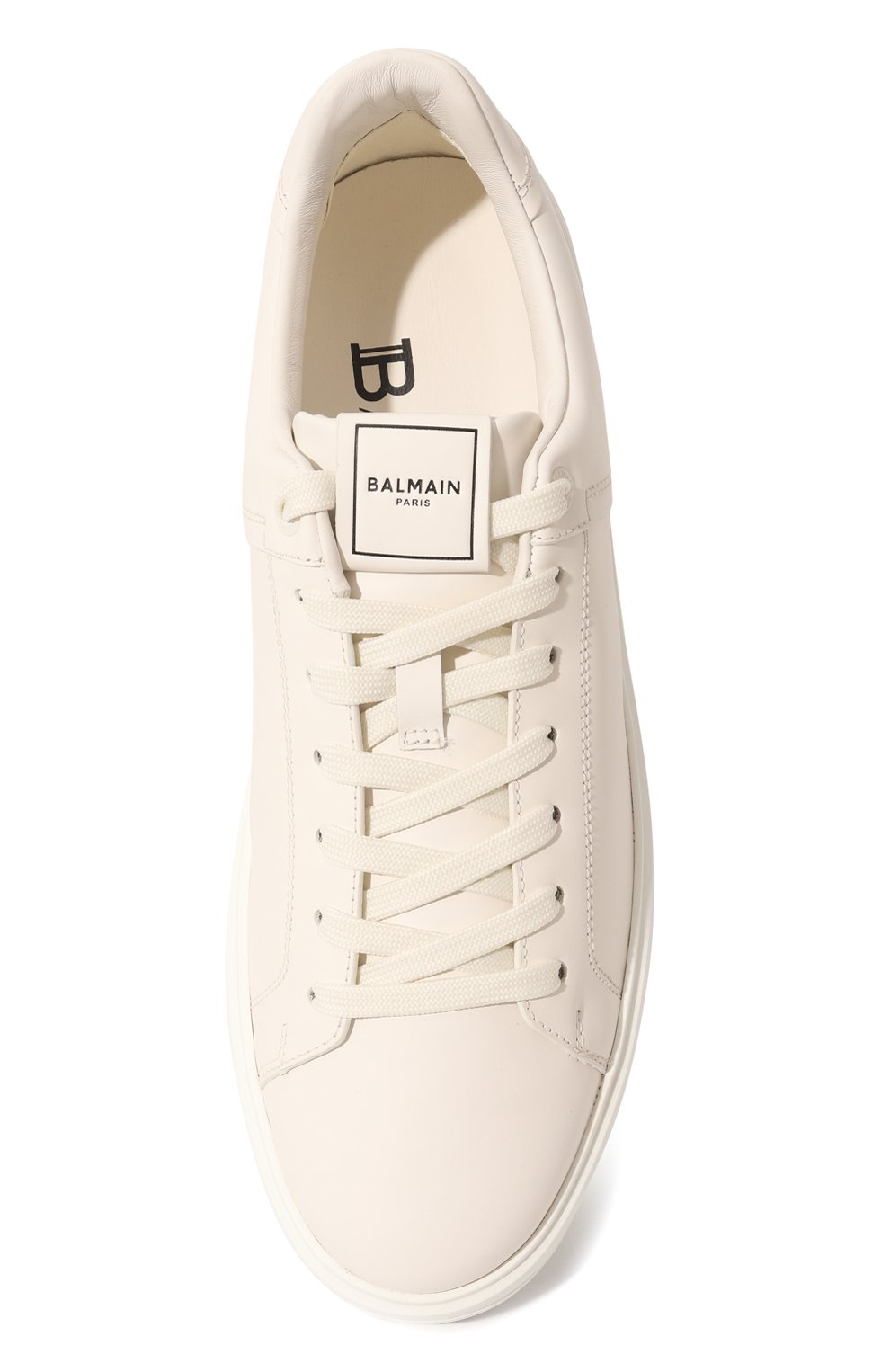 Кожаные кеды BALMAIN, арт. YM0VI288LVTR/0FA, фото 6