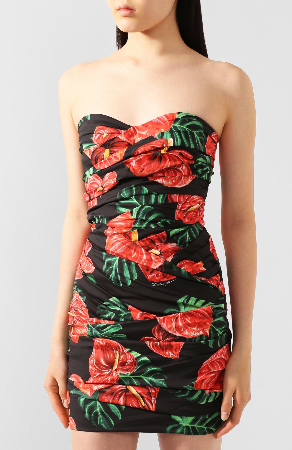 Хлопковое платье DOLCE & GABBANA, арт. F6I2WT/FSEH0, фото 3