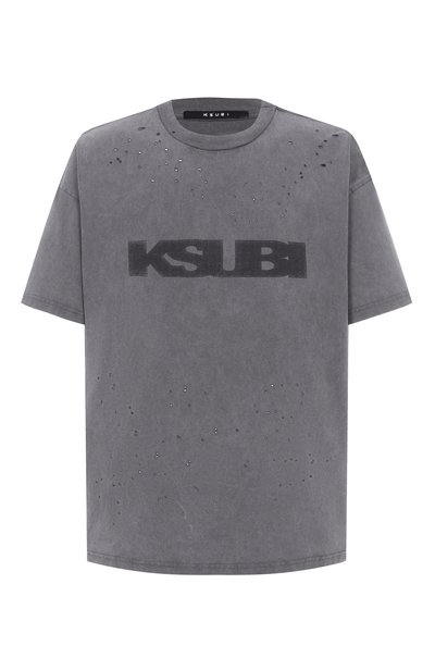Мужская хлопковая футболка KSUBI, арт. MPF25TE025