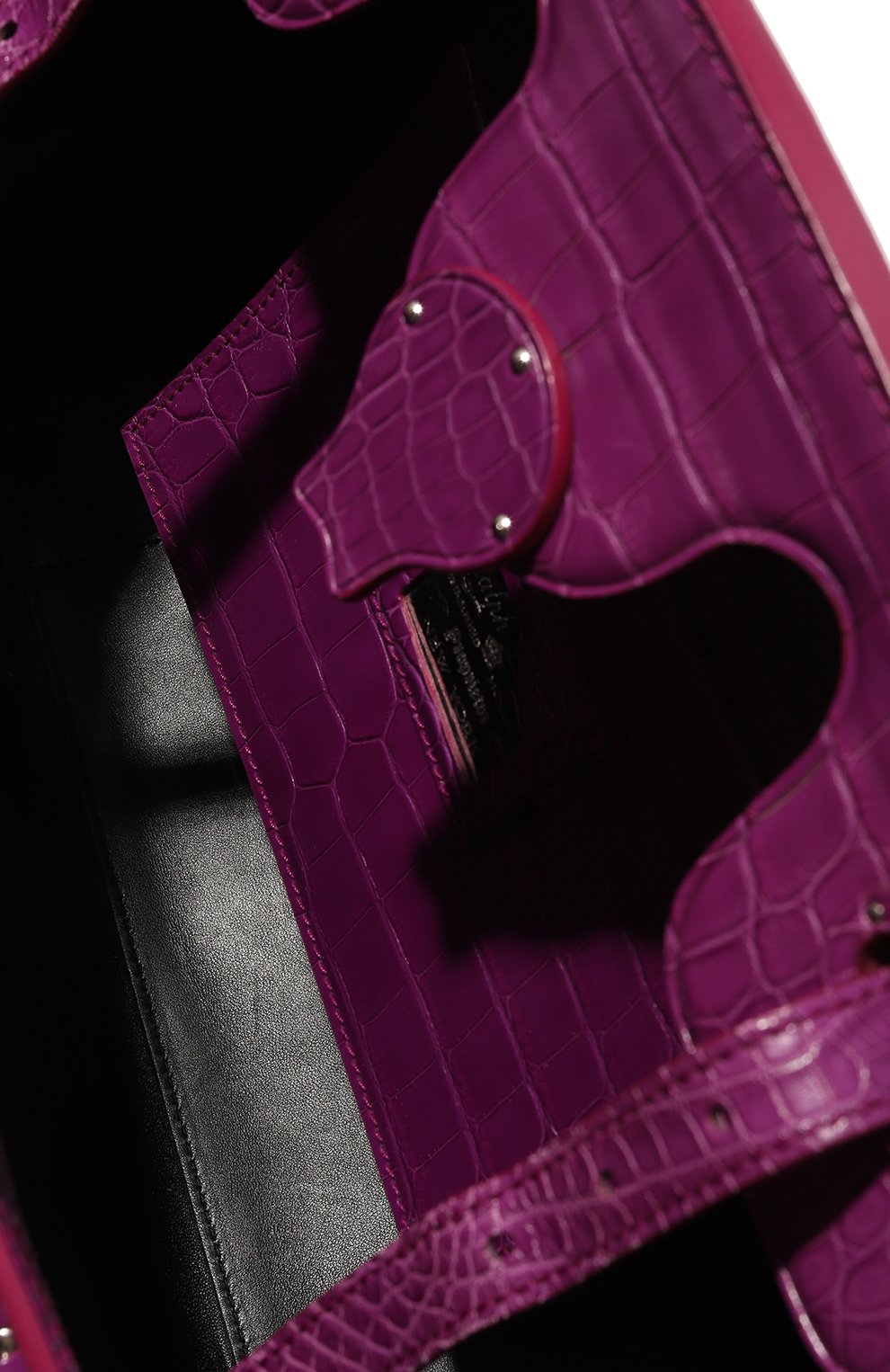 Сумка soft ricky 33 из кожи аллигатора RALPH LAUREN, арт. 69H/ITJ81/FTJ81, фото 5