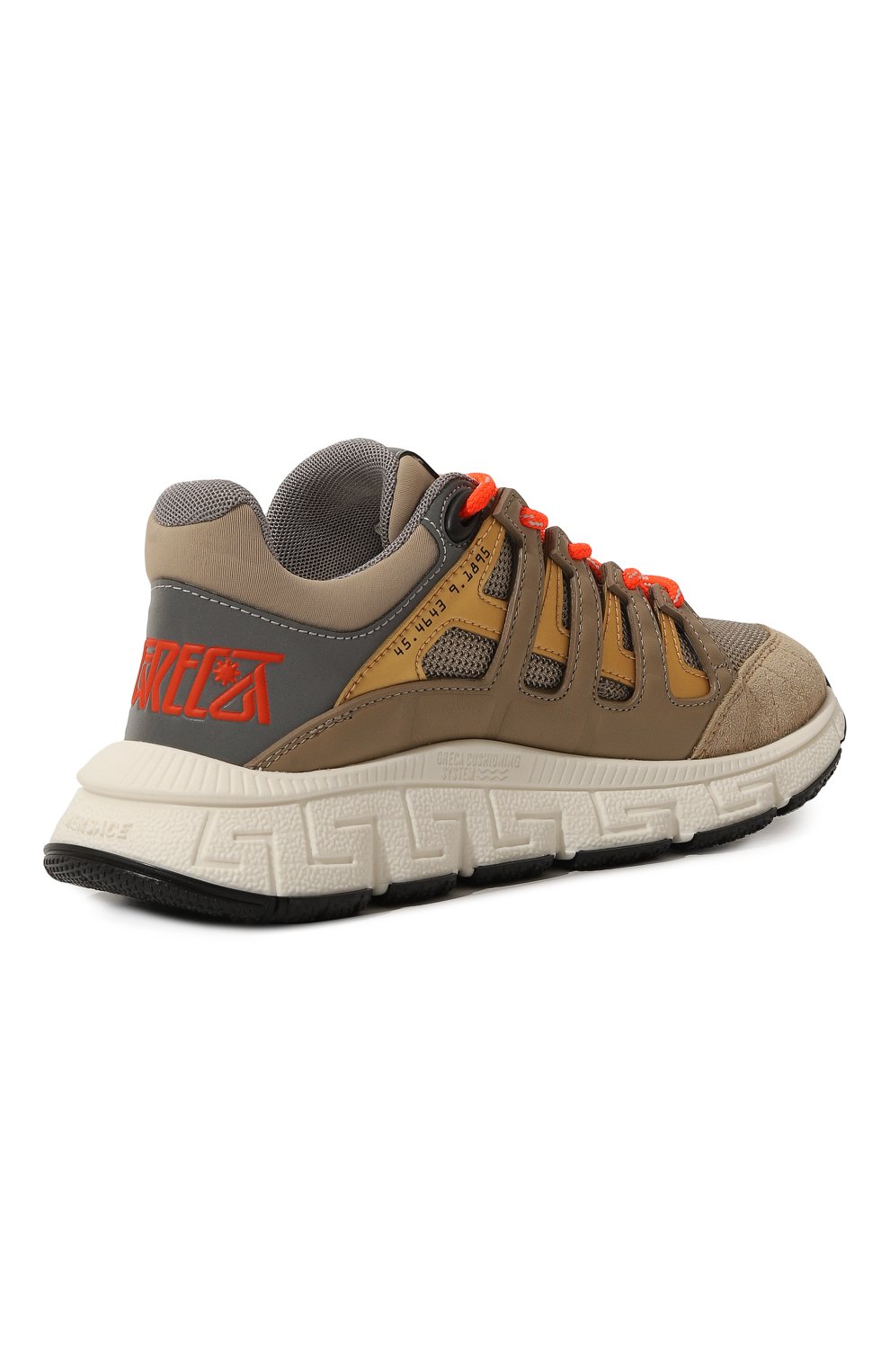 Комбинированные кроссовки trigreta VERSACE, арт. 1007482/1A09428/34-40, фото 3