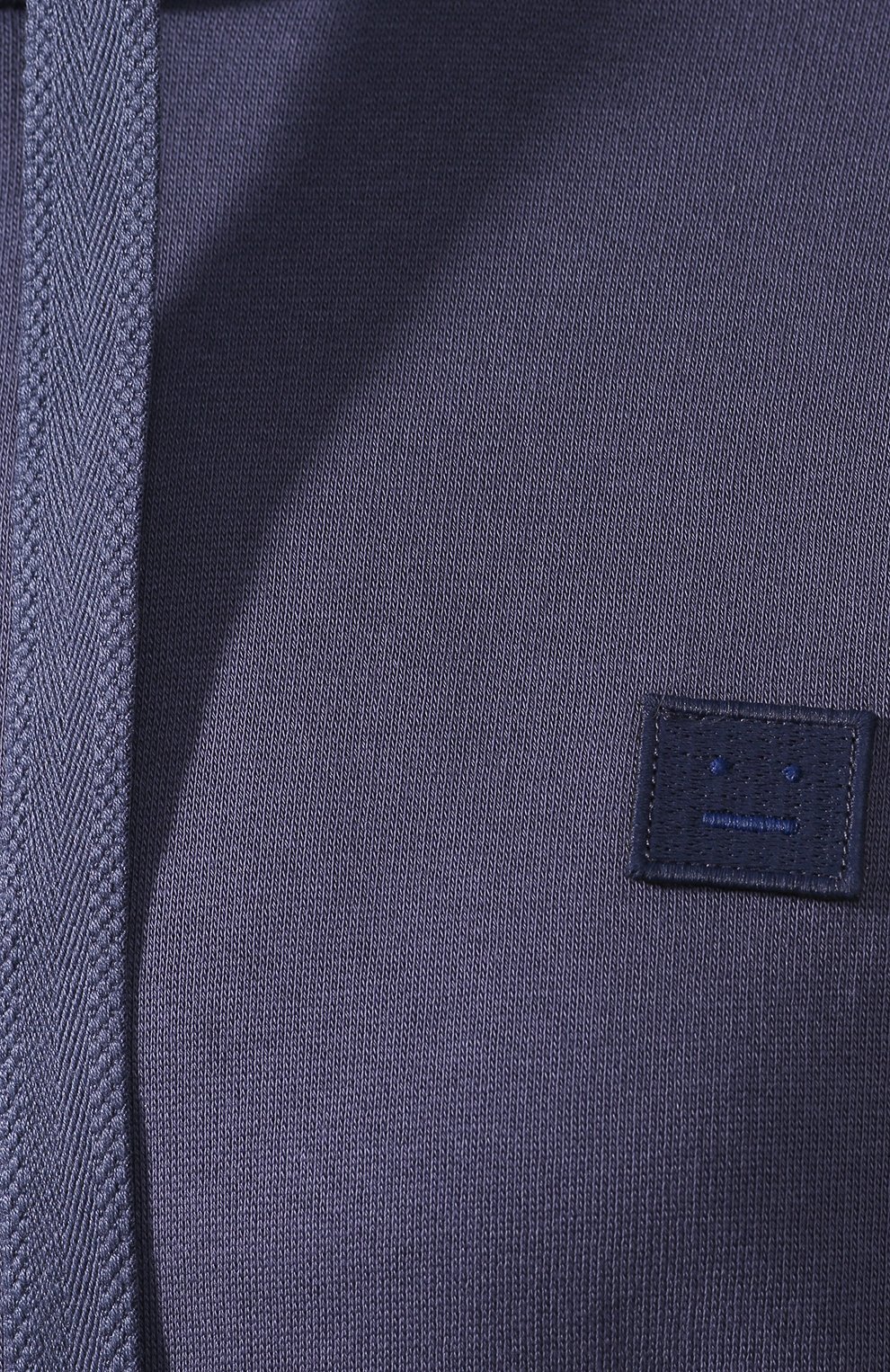 Хлопковое худи ACNE STUDIOS синего цвета по цене 39950 руб., арт. 2HK173/W, фото 5 Хлопковое худи ACNE STUDIOS, арт. 2HK173/W, фото 5
