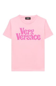 Хлопковая футболка VERSACE, арт. 1000239/1A09013, фото 1