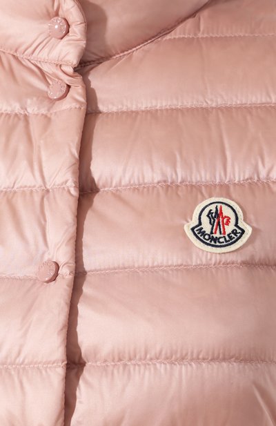 Пуховый жилет liane MONCLER розового цвета по цене 64400 руб., арт. F1-093-1A102-00-53048, фото 5 Пуховый жилет liane MONCLER, арт. F1-093-1A102-00-53048, фото 5