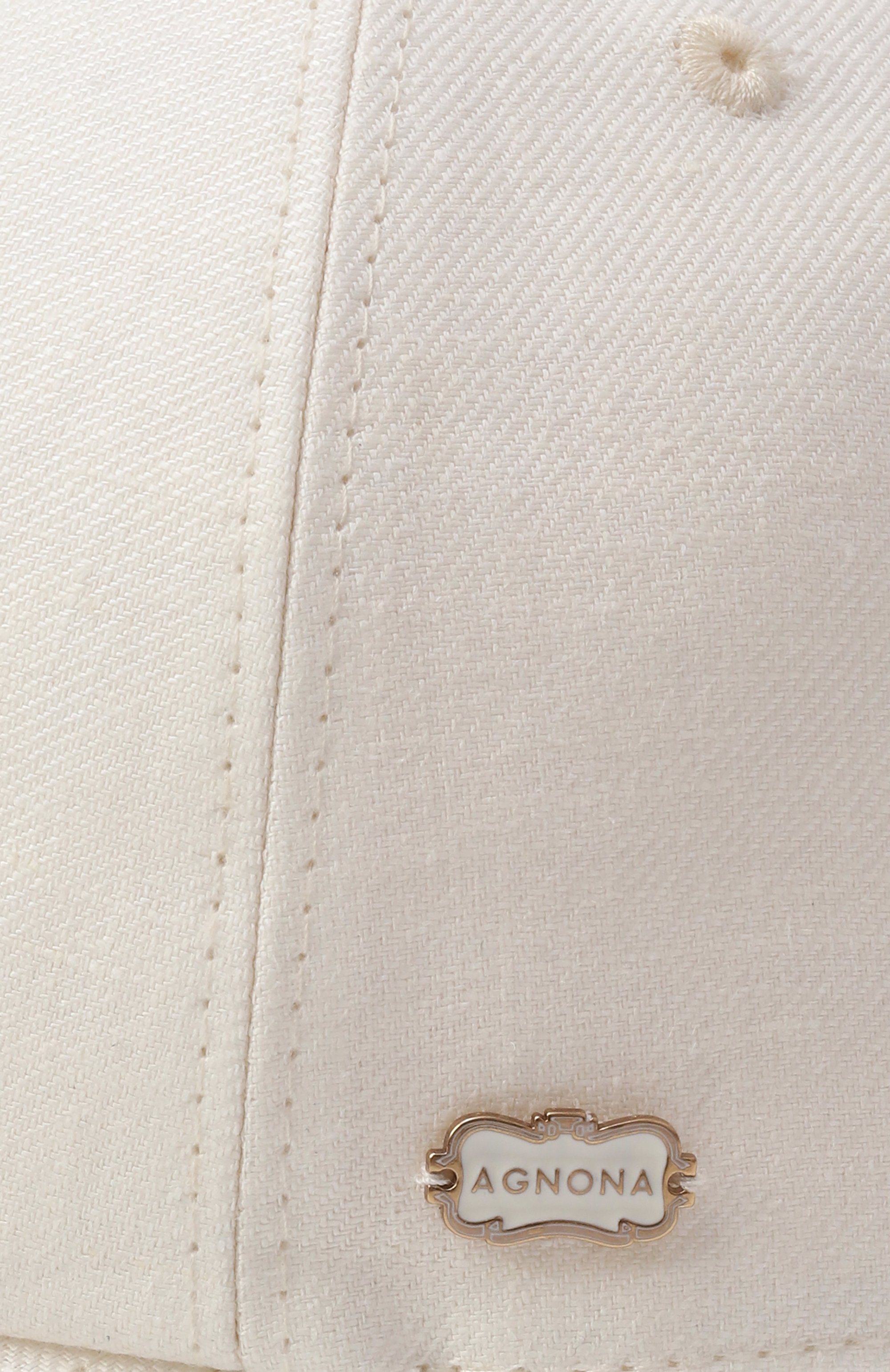 Льняная бейсболка AGNONA, арт. AK0902X/U3014, фото 4