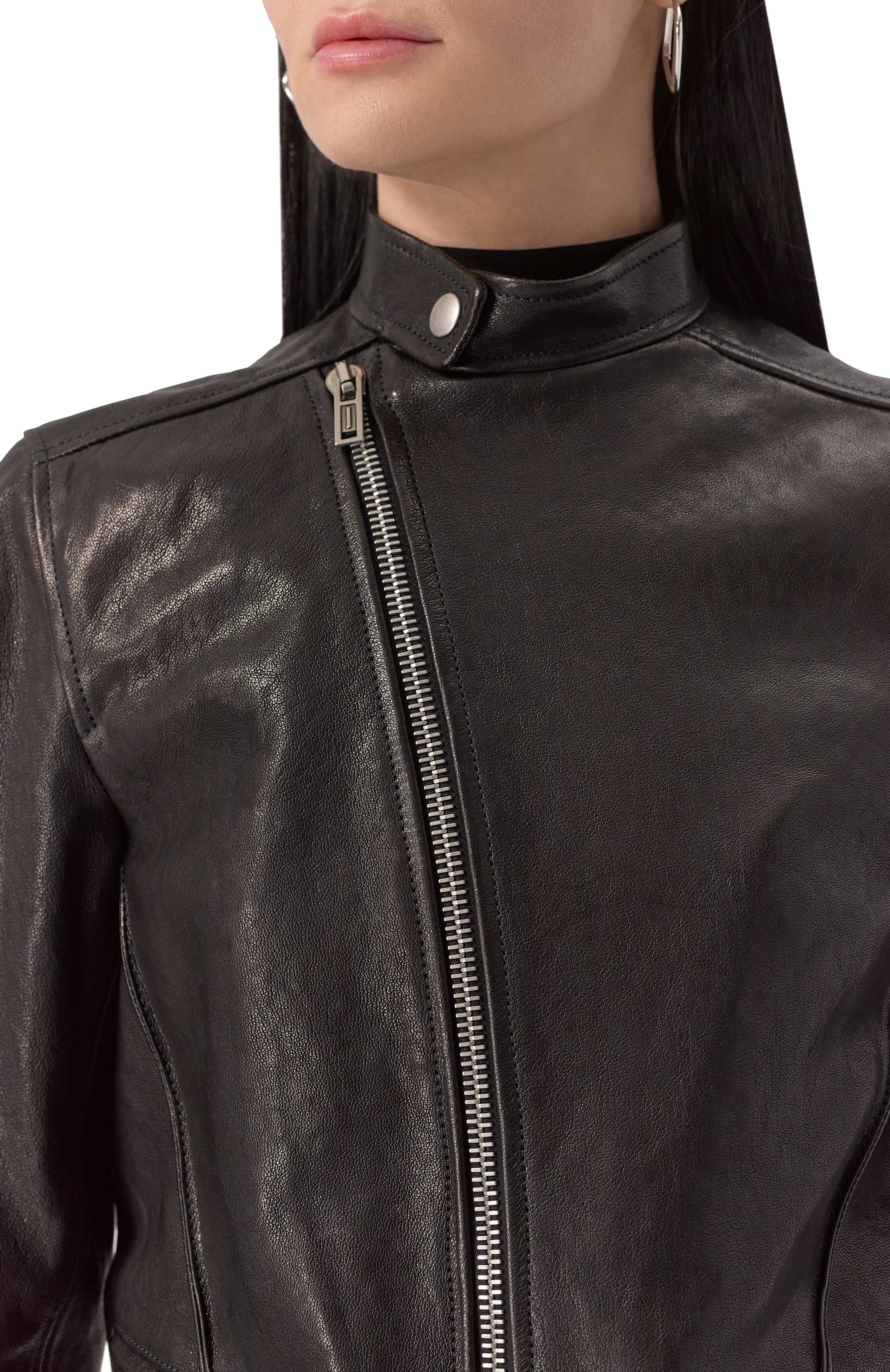 Кожаная куртка ANN DEMEULEMEESTER, арт. B0012414/LT151, фото 5