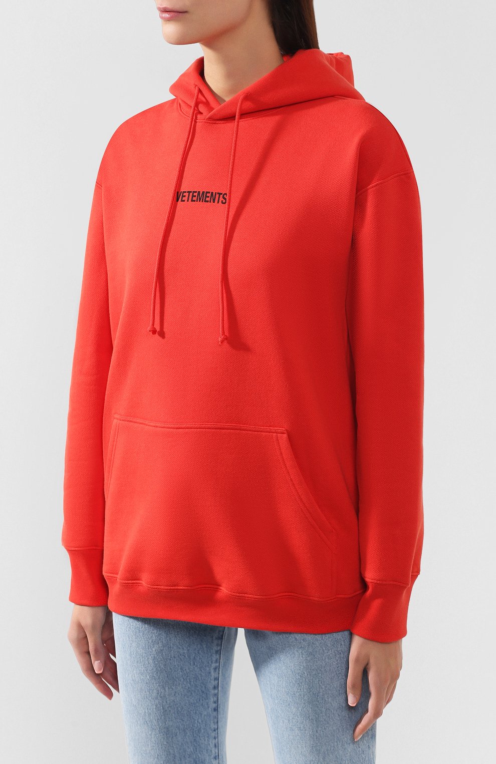 Хлопковое худи VETEMENTS, арт. UAH20TR725/W, фото 3