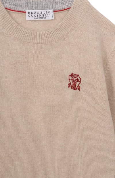 Кашемировый пуловер BRUNELLO CUCINELLI, арт. B22M10010A, фото 3