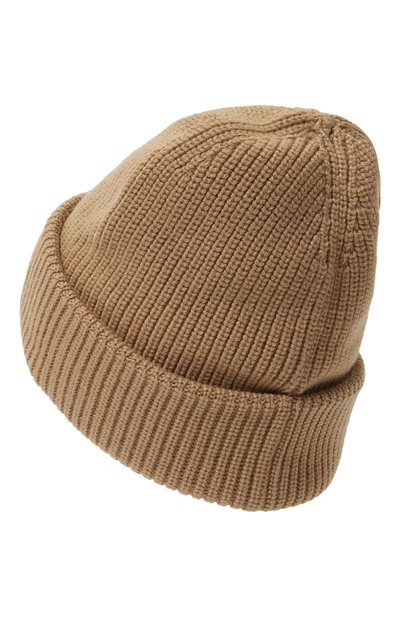 Шерстяная шапка AMIRI бежевого цвета по цене 46200 руб., арт. AMHAEA1010, фото 2 Шерстяная шапка AMIRI, арт. AMHAEA1010, фото 2