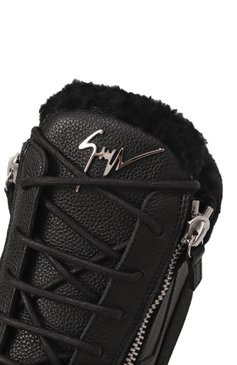 Кожаные кеды kriss GIUSEPPE ZANOTTI DESIGN, арт. RU10000/001_, фото 7