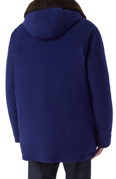 Пуховик с отделкой из овчины BRUNELLO CUCINELLI, арт. MM4701993, фо�то 4