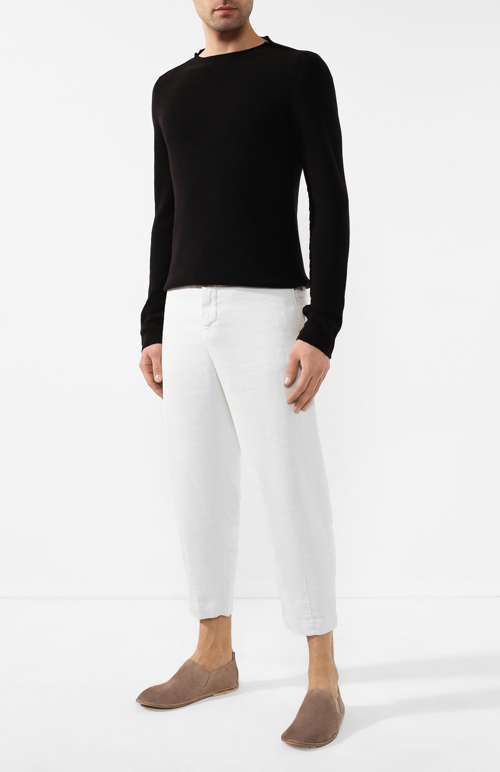 Брюки из смеси льна и вискозы TRANSIT, арт. CFUTRKF150, фото 2