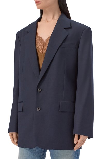 Шерстяной жакет SAINT LAURENT, арт. 858458/Y2J02, фото 3