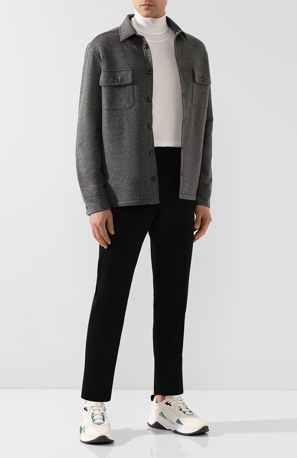 Комбинированные кроссовки HUGO, арт. 50421059, фото 2