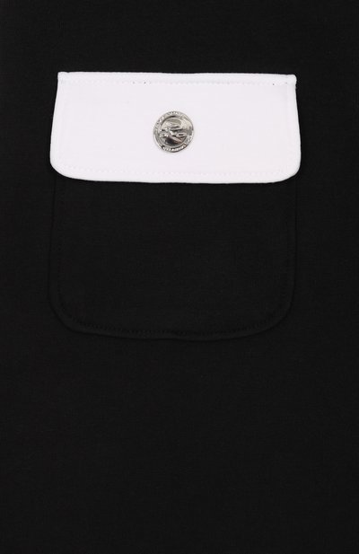 Хлопковая юбка KARL LAGERFELD KIDS черно-белого цвета по цене 16520 руб., арт. Z31115, фото 3 Хлопковая юбка KARL LAGERFELD KIDS, арт. Z31115, фото 3