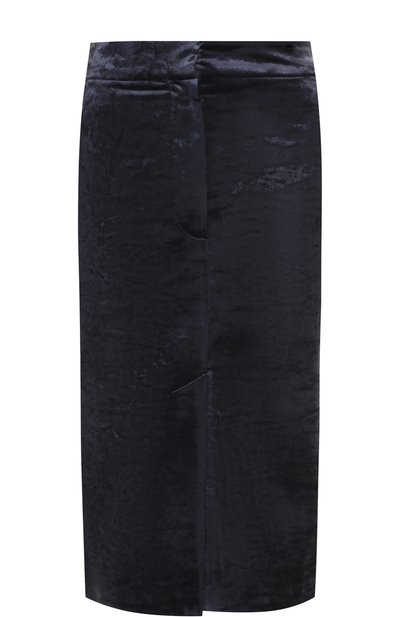 Женская юбка-миди из смеси хлопка и вискозы BRUNELLO CUCINELLI, арт. MA088G2719