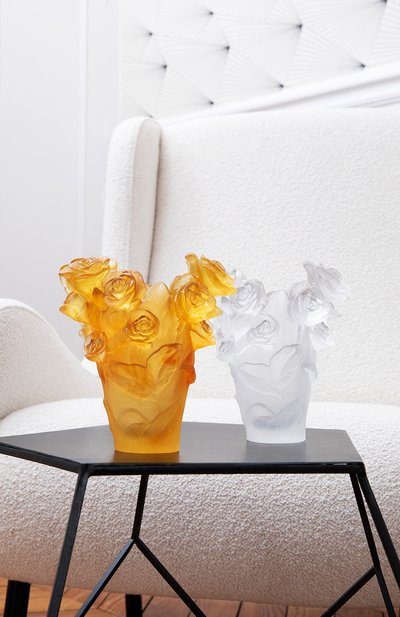 Ваза roses DAUM желтого цвета по цене 208500 руб., арт. 05287-8, фото 2 Ваза roses DAUM, арт. 05287-8, фото 2