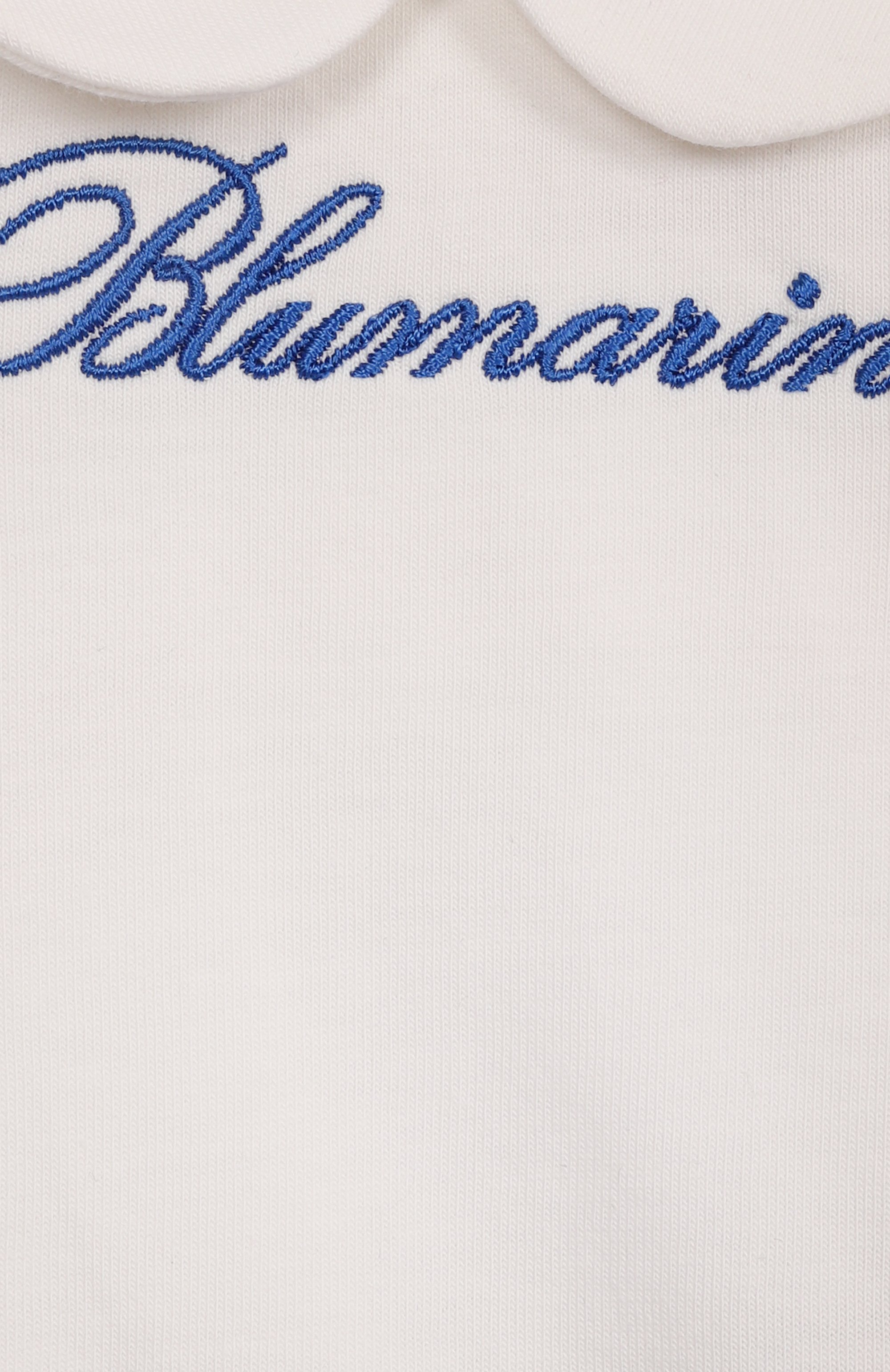 Комплект из боди и шорт BLUMARINE синего цвета по цене 12850 руб., арт. BNCD0080/CAB06, фото 6 Комплект из боди и шорт BLUMARINE, арт. BNCD0080/CAB06, фото 6