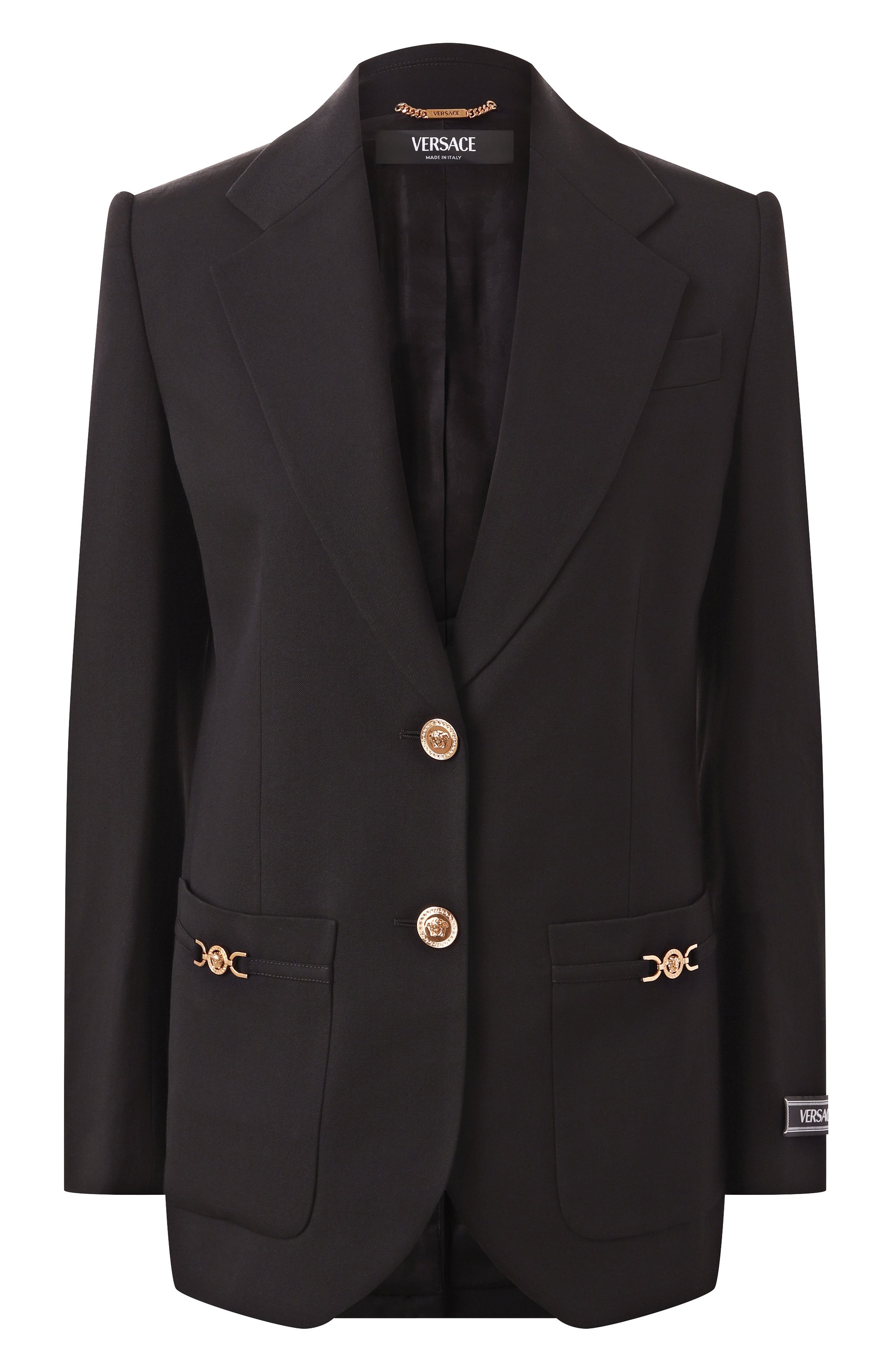 Шерстяной жакет VERSACE, арт. 1013633/1A04649, фо�то 1