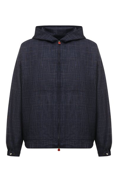 Мужская куртка из шерсти и шелка KITON, арт. UMC015K0143C03