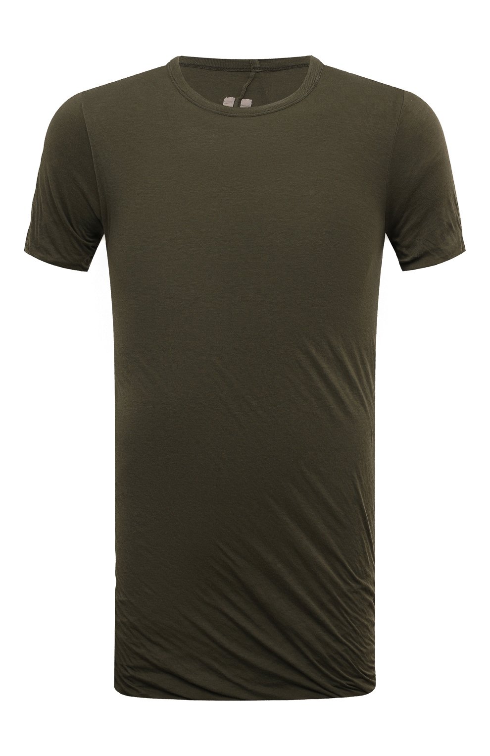 Хлопковая футболка RICK OWENS, арт. RU02D6256/UC, фото 1