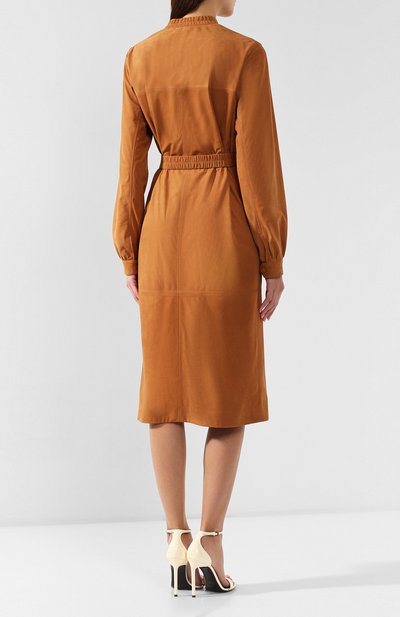 Кожаное платье LORO PIANA, арт. FAI6923, фото 4