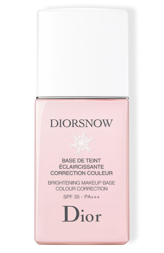 фото Корректирующая база под макияж diorsnow spf 35, розовый (30ml) dior