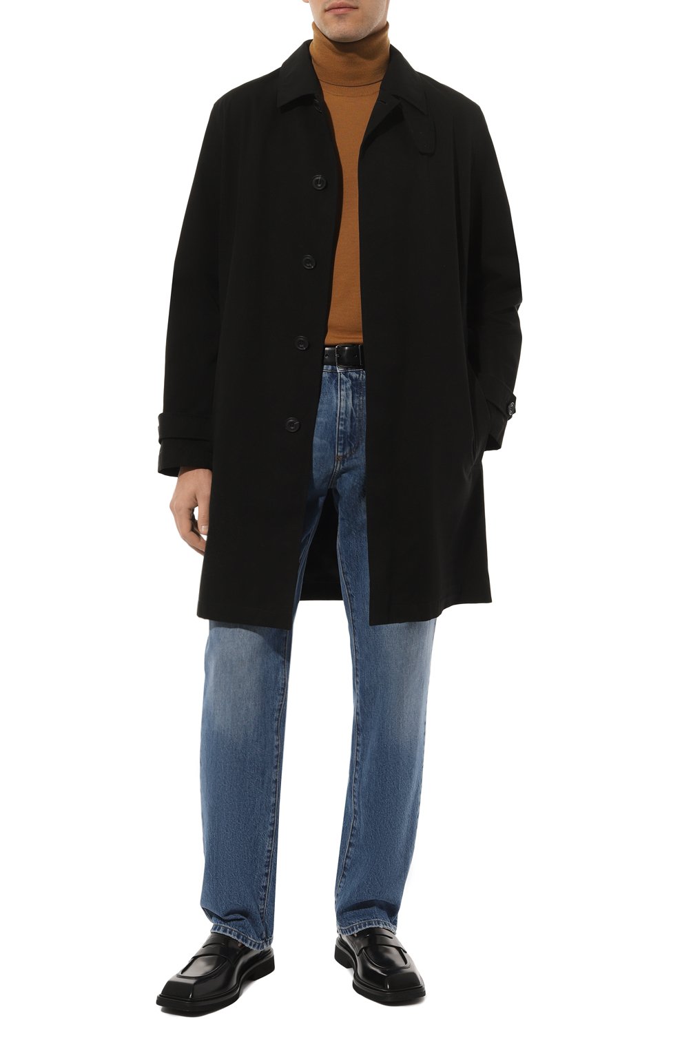 Плащ HUGO черного цвета по цене 47950 руб., арт. 50517771, фото 2 Плащ HUGO, арт. 50517771, фото 2