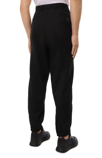 Шерстяные джоггеры PRADA, арт. SPH212-108B-F0002-221, фото 4
