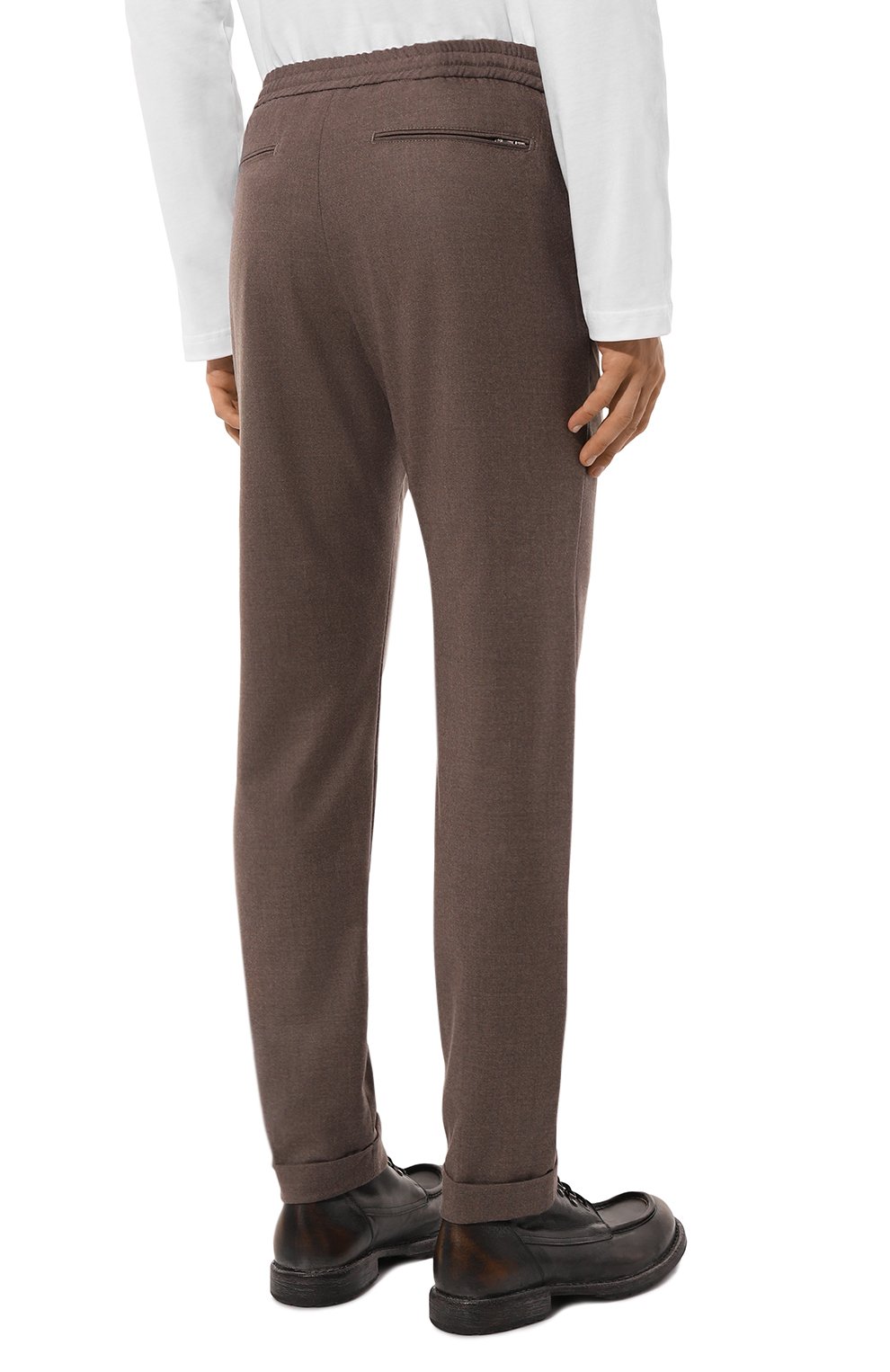 Шерстяные брюки MARCO PESCAROLO, арт. CARACCI0L0/5015, фото 4