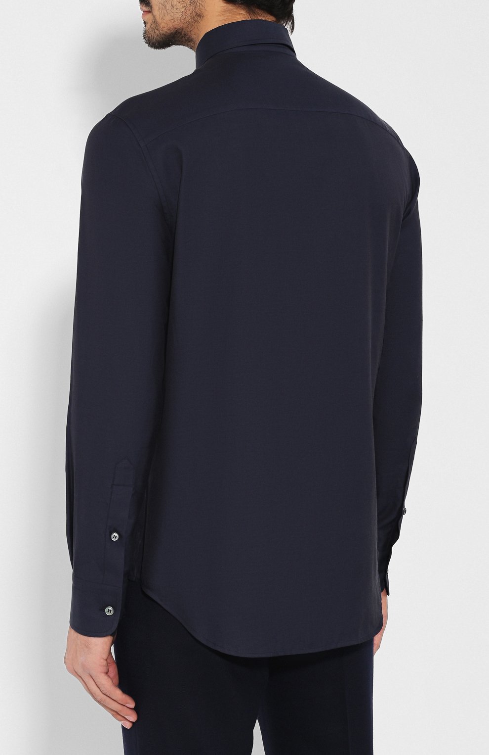 Сорочка из смеси хлопка и кашемира BRIONI, арт. SCCA0L/0602I, фото 4