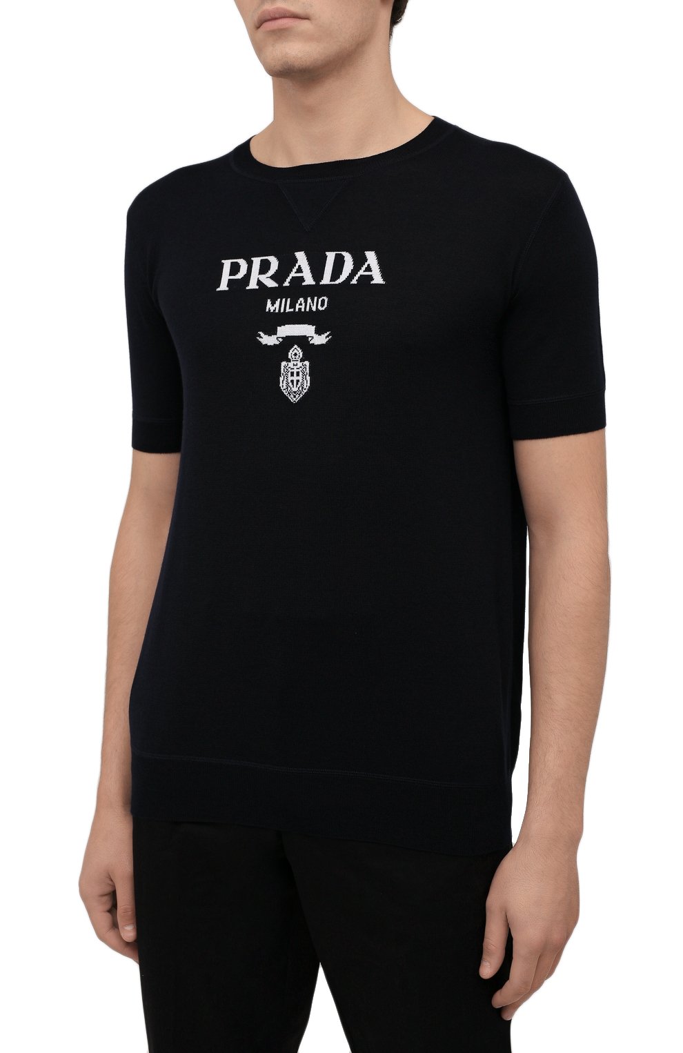 Джемпе р из кашемира и шерсти PRADA, арт. UMB272-1ZRR-F0008-212, фото 3