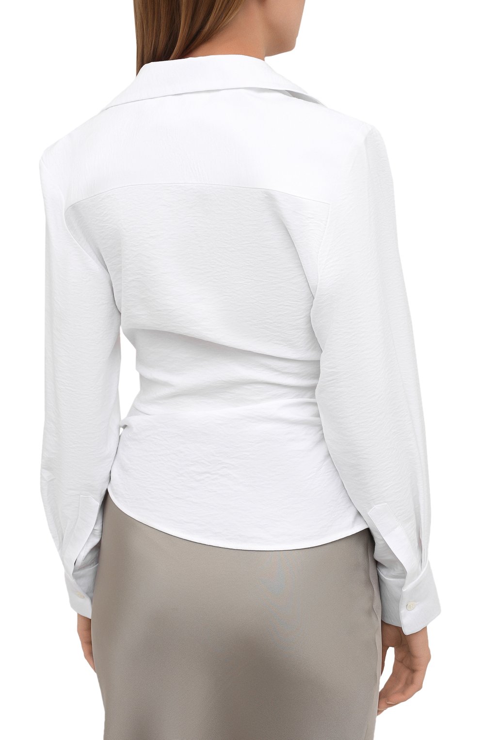 Блузка из вискозы JACQUEMUS, арт. 211SH02/102100, фото 4