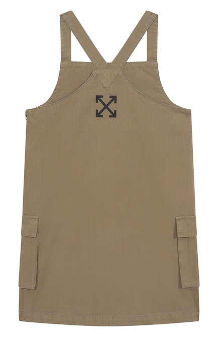 Хлопковый сарафан OFF-WHITE, арт. 0GDB069S25FAB001/4-12