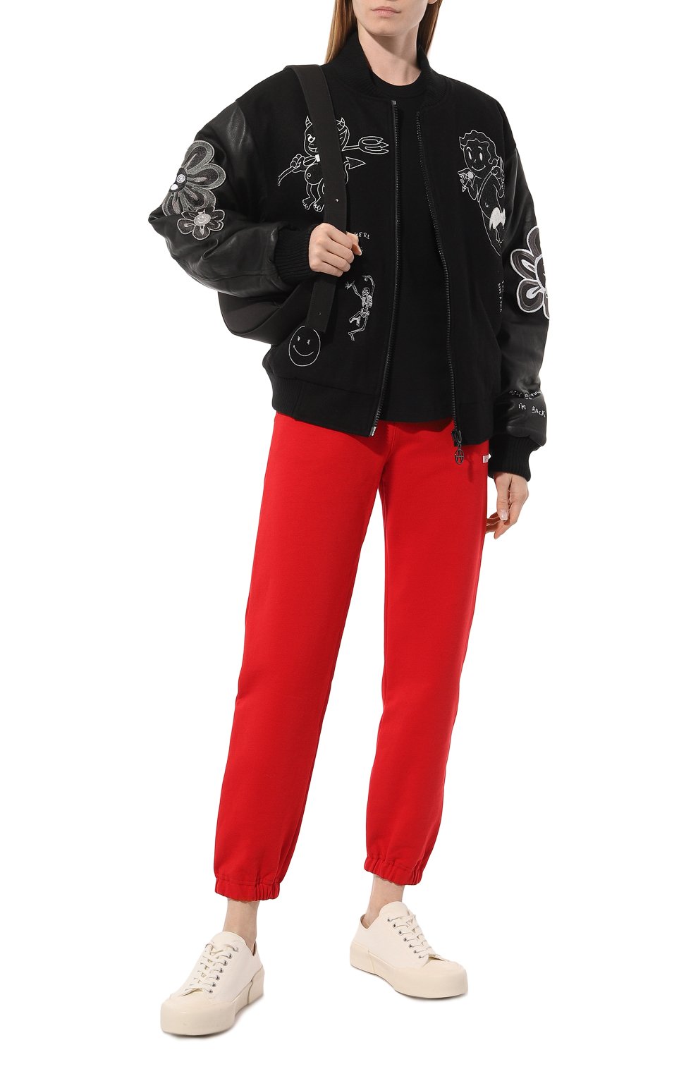 Хлопковые джоггеры MSGM, арт. 3541MDP500/237799, фото 2