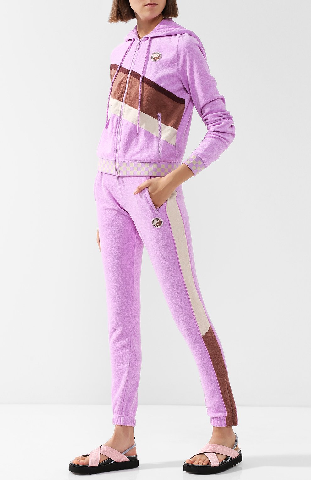 Хлопковые джоггеры с эластичным поясом FENTY PUMA BY RIHANNA, арт. 57733602, фото 2
