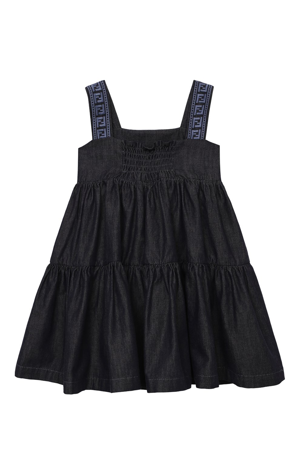 Хлопковый сарафан FENDI, арт. BFB353/AEY4/12M-24M, фото 2